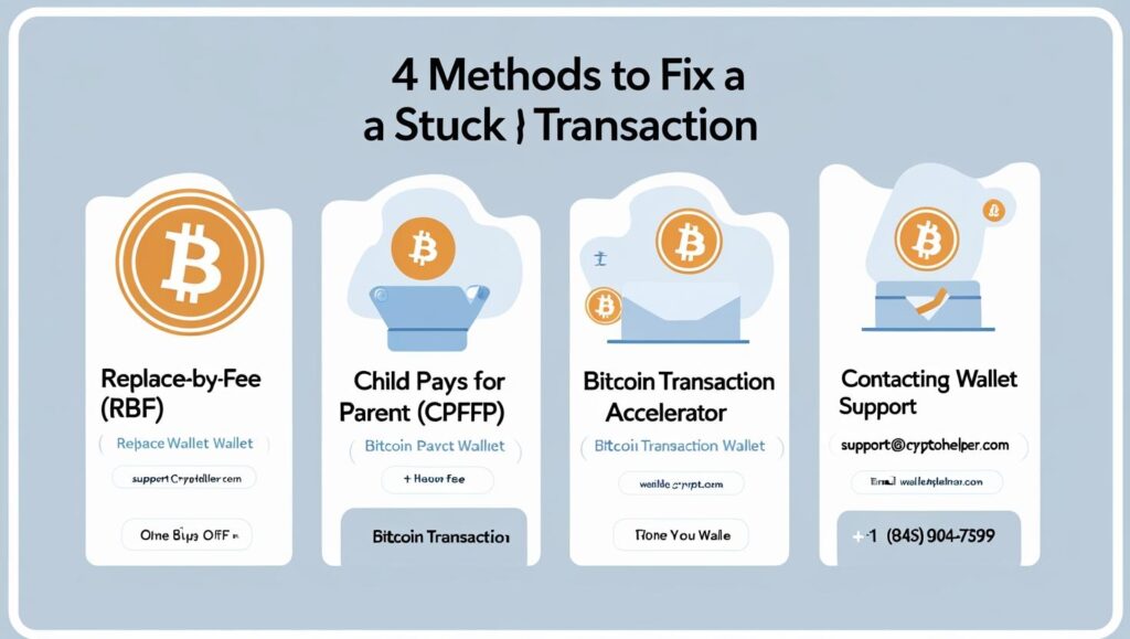 Bitcoin Transaction Stuck?? Don't Worry Just Read This 1 Step-by-step guide showing how to fix a stuck Bitcoin transaction