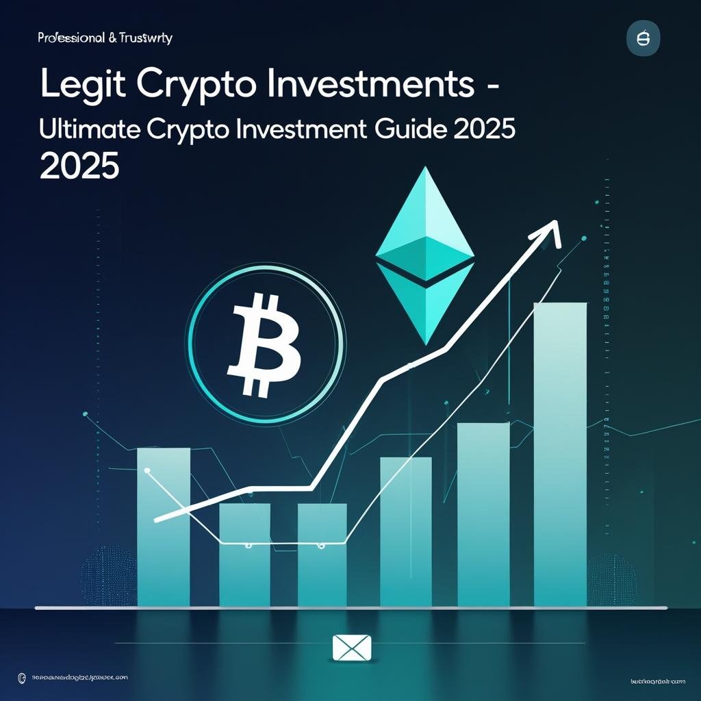 Legit crypto investments guide 2025 explaining safe, profitable, and secure cryptocurrency investment strategies.