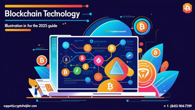 What Is Blockchain? The Ultimate 2025 Guide to How Blockchain Technology Works π 17 Illustration showing What is blockchain technology and how it works in 2025