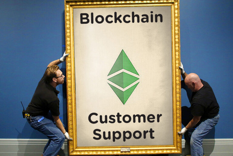 Learn how to contact blockchain support