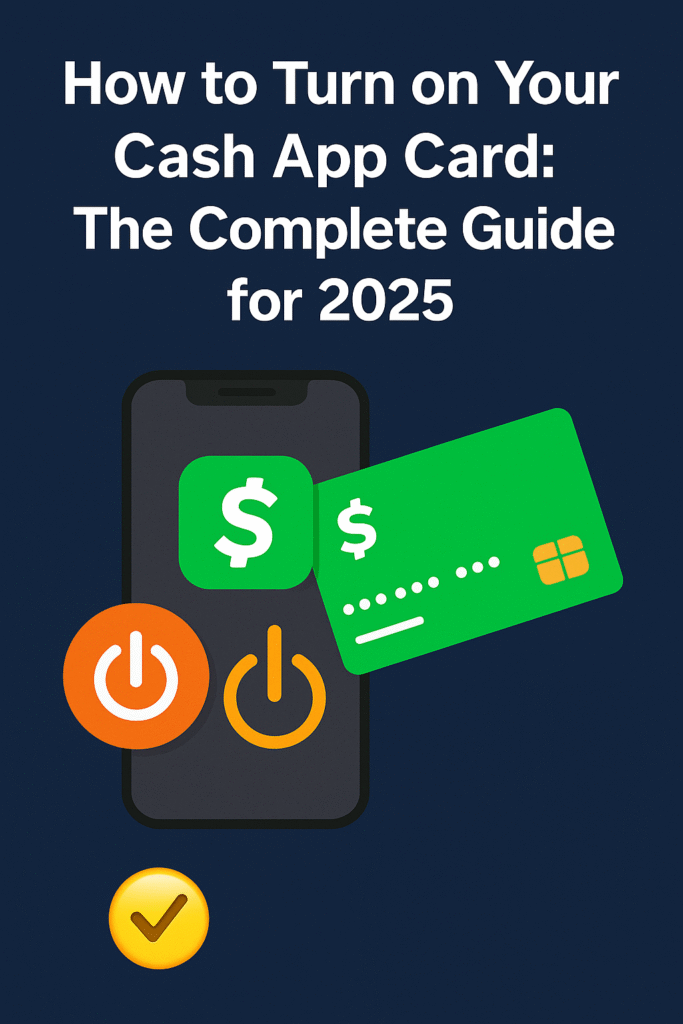 activate Cash App card in 2025